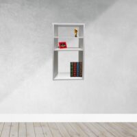 Prateleira Multiuso Branco Em Mdf - Imagem 3