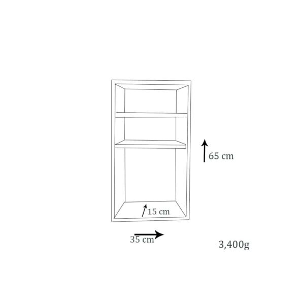 Prateleira Multiuso Branco Em Mdf - Imagem 6