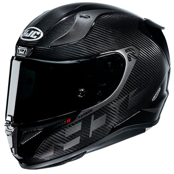 1716556.jpg Capacete Hjc Rpha 11 Carbon Bleer Preto E Cinza 56 - Imagem 1