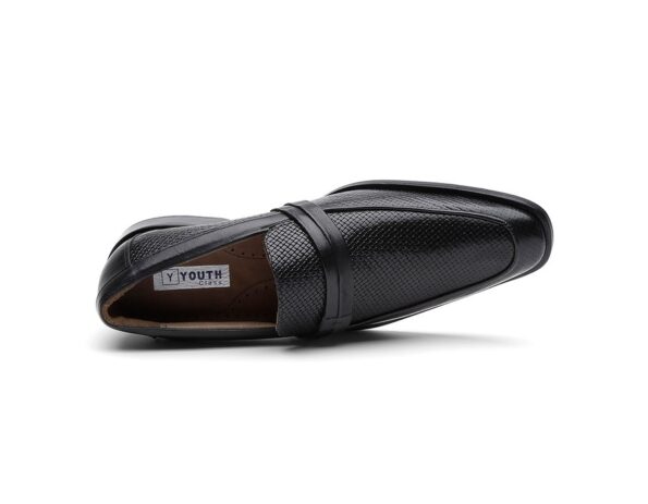 Sapato Social Masculino Trissê Preto 23207 - Imagem 4