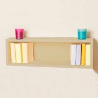 Nicho Retangular Decorativo 70cx25px15a Natural Em Mdf - Imagem 6