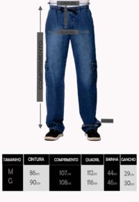 Calça Sarja 7779 Jeans - Imagem 9