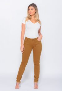 Calça 7831 Caramelo Skinny - Imagem 3