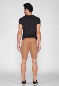 Bermuda Macaw 7842 Bege Escuro Elástico Sarja - Imagem 5