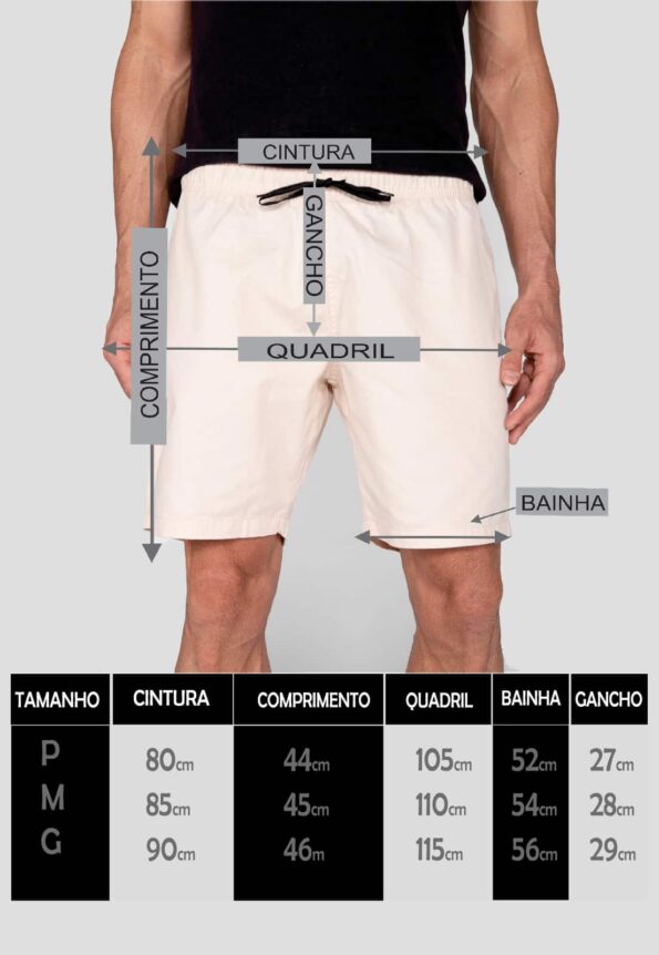 Bermuda Macaw 7842 Bege Escuro Elástico Sarja - Imagem 8