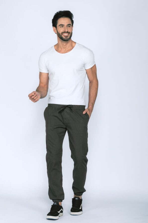 7849-3375-0106_2.jpg Calça Jogger Macaw 7849 Verde - Imagem 1
