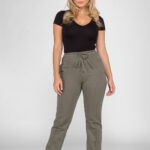 Calça 7860 Verde Moletom Bella Canvas