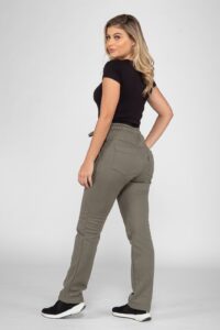 Calça 7860 Verde Moletom Bella Canvas - Imagem 3