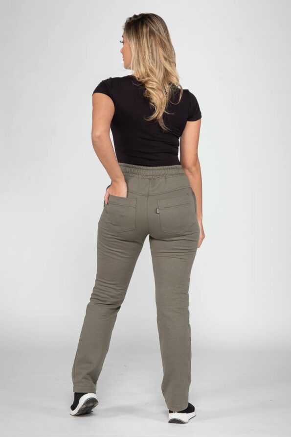 Calça 7860 Verde Moletom Bella Canvas - Imagem 4
