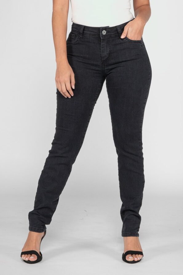 Calça Jeans 7864 Preta Bella Canvas - Imagem 6