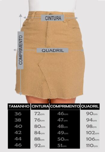 Saia 7871 Bege Bella Canvas