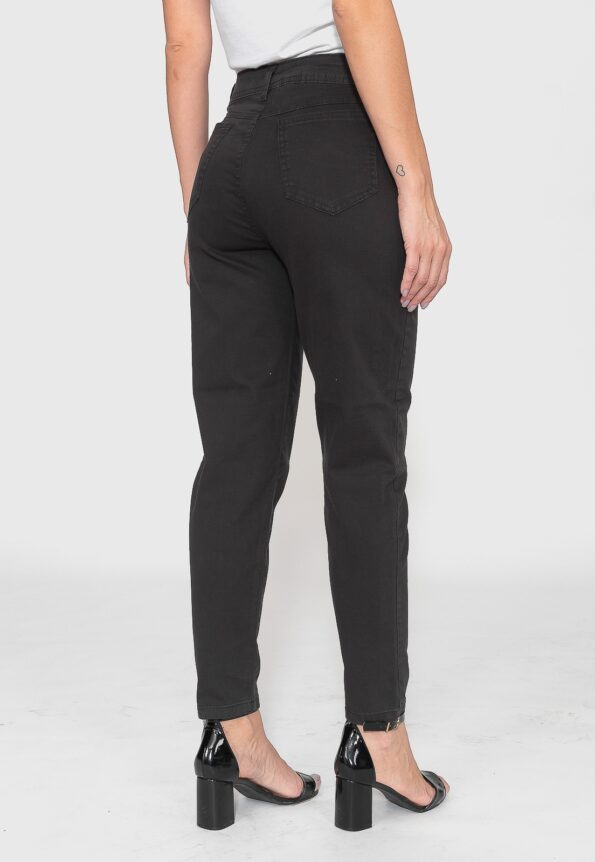 Calça Skinny 7873 Preto Bella Canvas - Cintura Alta - Imagem 6