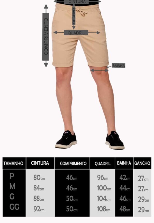 Bermuda 7899 Verde Elástico Sarja - Imagem 7