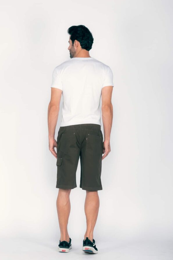 Bermuda-masculina-7851-verde-10.jpg Bermuda Macaw 7851 Verde Elástico Sarja - Imagem 4