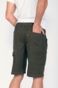 Bermuda Macaw 7851 Verde Elástico Sarja - Imagem 7