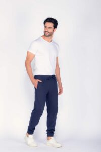 Calça Macaw 7859 Azul Moletom - Imagem 3