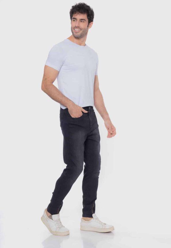 Calça 7880 Black Jeans Lycra - Imagem 3