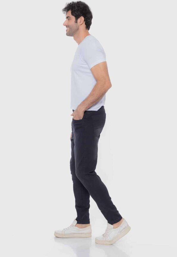 Calça 7880 Black Jeans Lycra - Imagem 4