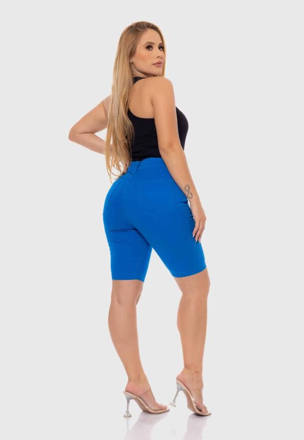 Bermuda Feminina 7883 Azul Royal - Imagem 4