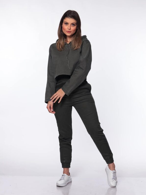 Blusa Cropped 7896 Verde - Imagem 2