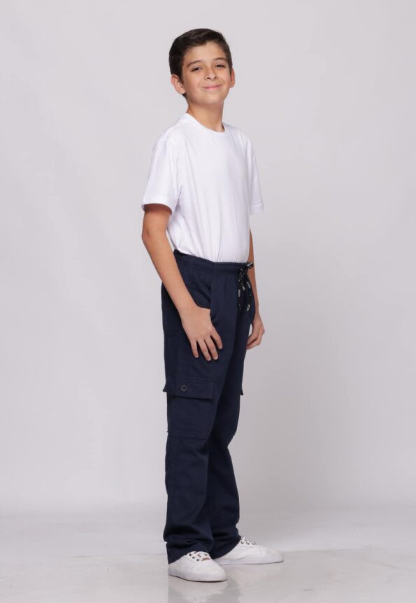 Calça Macaw 7909 Juvenil Azul Marinho - Imagem 2