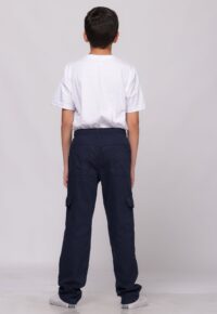 Calça Macaw 7909 Juvenil Azul Marinho - Imagem 4