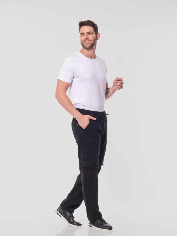 Calça Sarja 7902 Preto - Imagem 4