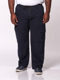 Calça Macaw 7868 Azul Marinho Plus Size Sarja - Imagem 5