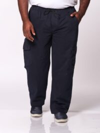 Calça Macaw 7868 Azul Marinho Plus Size Sarja - Imagem 6