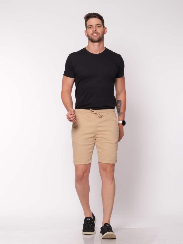 Bermuda 7899 Honey Elástico Sarja - Imagem 3