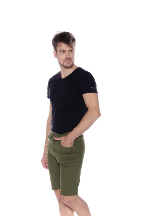 Bermuda Macaw Sarja 7798 Verde - Imagem 4