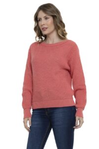 Blusa Tricot Manga Longa Ponto Perola - Imagem 2