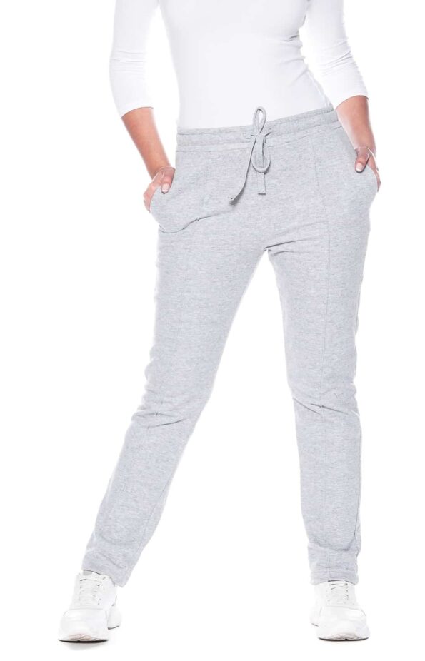 Calça 7860 Cinza Mescla Moletom Bella Canvas - Imagem 6