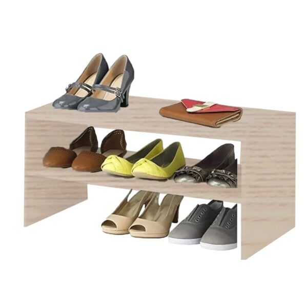 Sapateira Simples Madeirado Em Mdf - Imagem 2