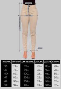 Calça 7831 Caramelo Skinny - Imagem 5