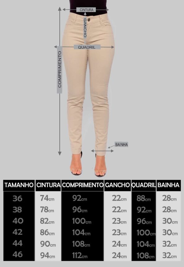 Calça 7831 Caramelo Skinny - Imagem 5