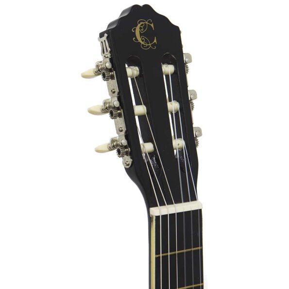 Vnp81px.jpg Violão Clássico De Nylon Para Destros Verniz Brilhante Com Tensor Tcg 200 Preto Cordoba - Imagem 4