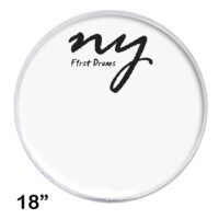 Pele Clear Transparente Para Bateria 18" New York - Imagem 2