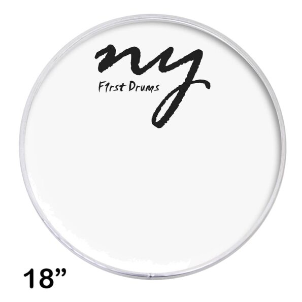 dCvkOtG.jpg Pele Clear Transparente Para Bateria 18" New York - Imagem 2