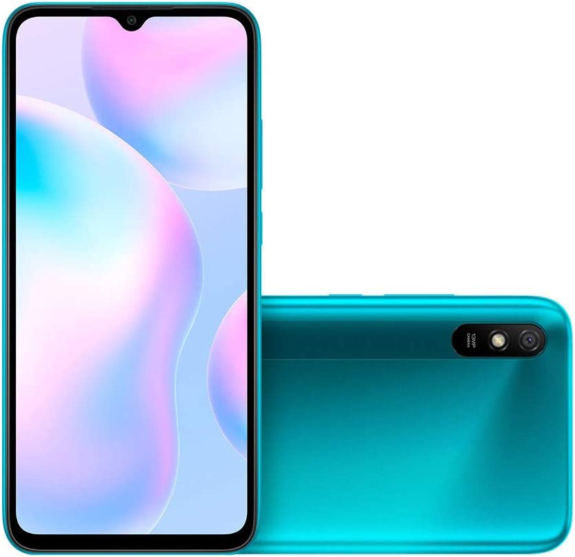 Smartphone Xiaomi Redmi 9A Tela 6.53 32GB 13MP 4G Peacock Green CX298VRD Smartphone Xiaomi Redmi 9A Tela 6.53 32GB 13MP 4G Peacock Green CX298VRD - Imagem 1