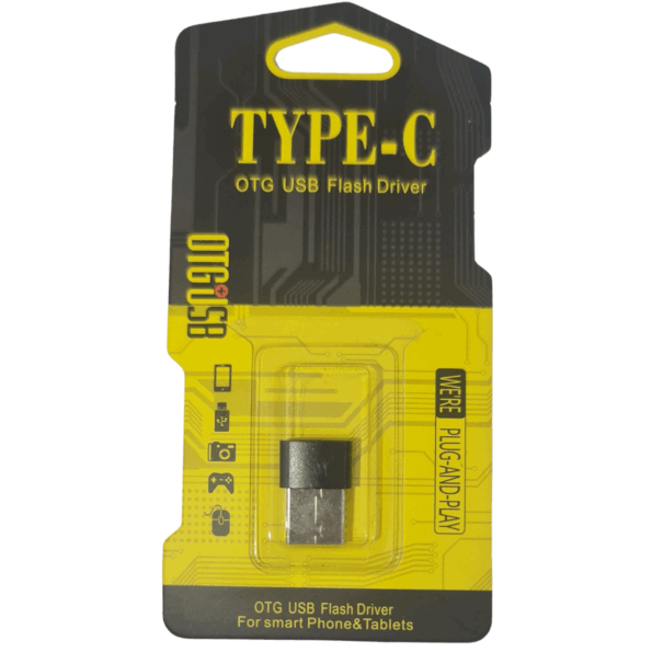 adaptador otg usb macho x typo c fêmea p/ celular e pc