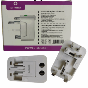 tomada universal internacional 150 paises, led bivolt 10a