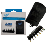 fonte universal 3–12v bivolt com 7 plugues regulável vesátil