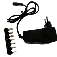 fonte universal 3–12v bivolt com 7 plugues regulável vesátil