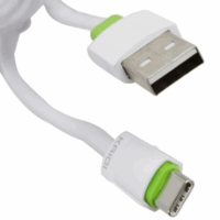 cabo carga rápida reforçado usb tipo c longo 3 metros kaidi