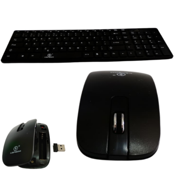 kit teclado mouse sem fio 2.4ghz 10m alcance