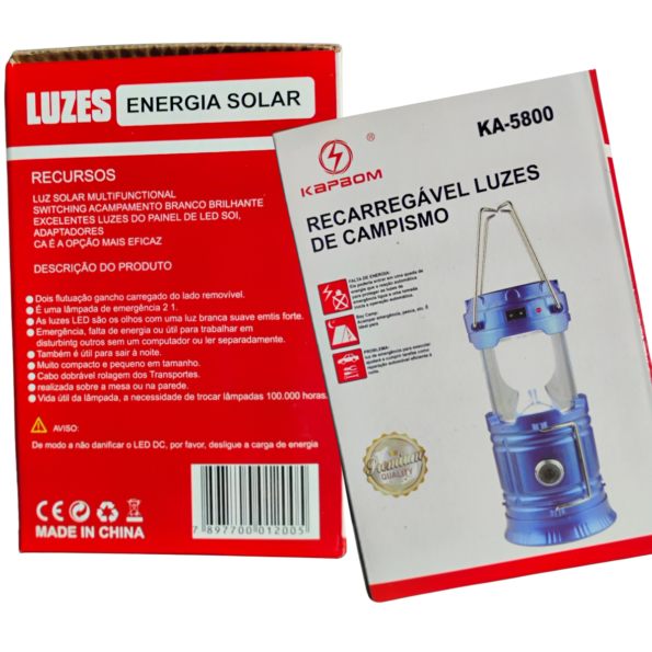 lampiao lanterna recarregavel solar luzes de campismo led