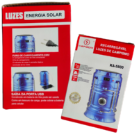 lampiao lanterna recarregavel solar luzes de campismo led